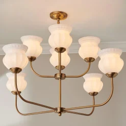 Chris Loves Julia Marlo Two-Tier Chandelier - 8 Light