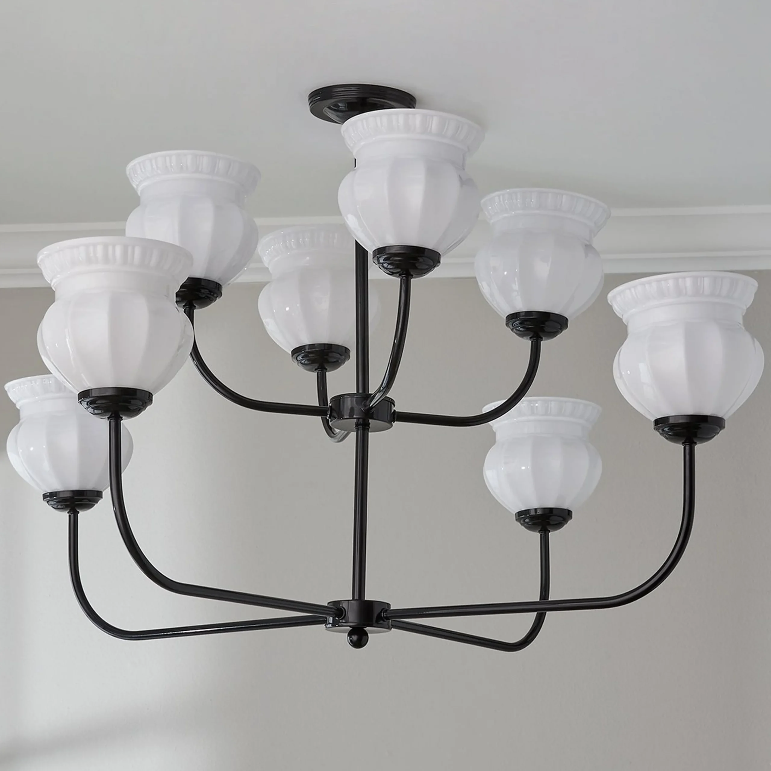 Chris Loves Julia Marlo Two-Tier Chandelier - 8 Light