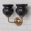 Chris Loves Julia Marlo Vanity Light - 2 Light - Ceramic