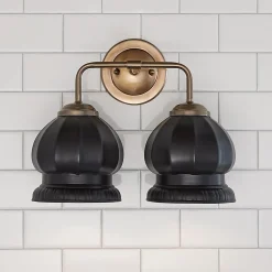 Chris Loves Julia Marlo Vanity Light - 2 Light - Ceramic