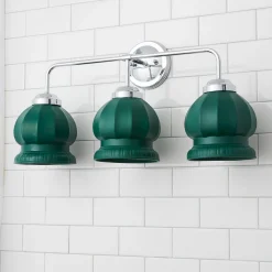 Chris Loves Julia Marlo Vanity Light - 3 Light - Ceramic