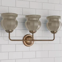 Chris Loves Julia Marlo Vanity Light - 3 Light - Ceramic