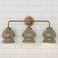 Chris Loves Julia Marlo Vanity Light - 3 Light - Ceramic