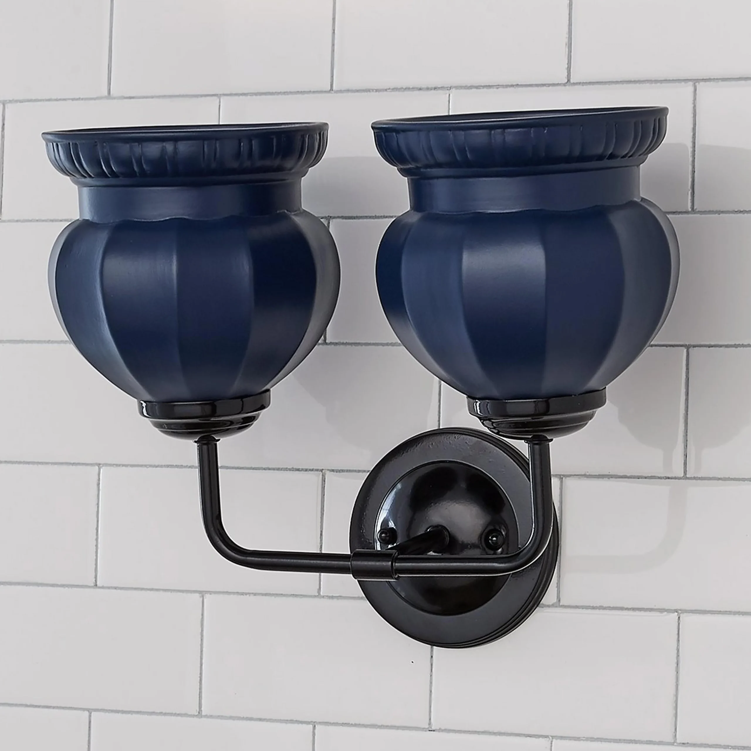 Chris Loves Julia Marlo Vanity Light - 2 Light - Ceramic