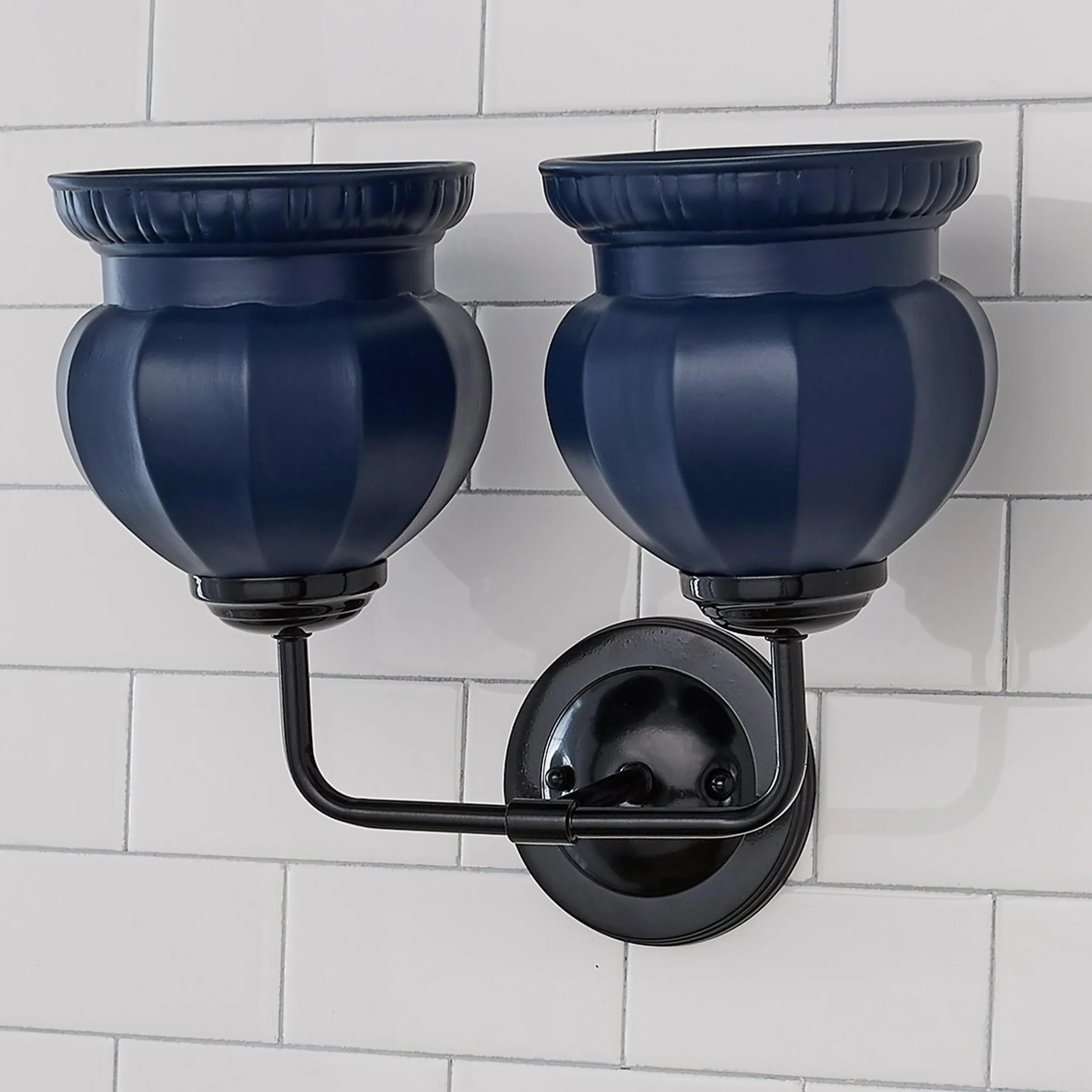 Chris Loves Julia Marlo Vanity Light - 2 Light - Ceramic