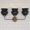 Chris Loves Julia Marlo Vanity Light - 3 Light - Ceramic