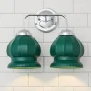 Chris Loves Julia Marlo Vanity Light - 2 Light - Ceramic