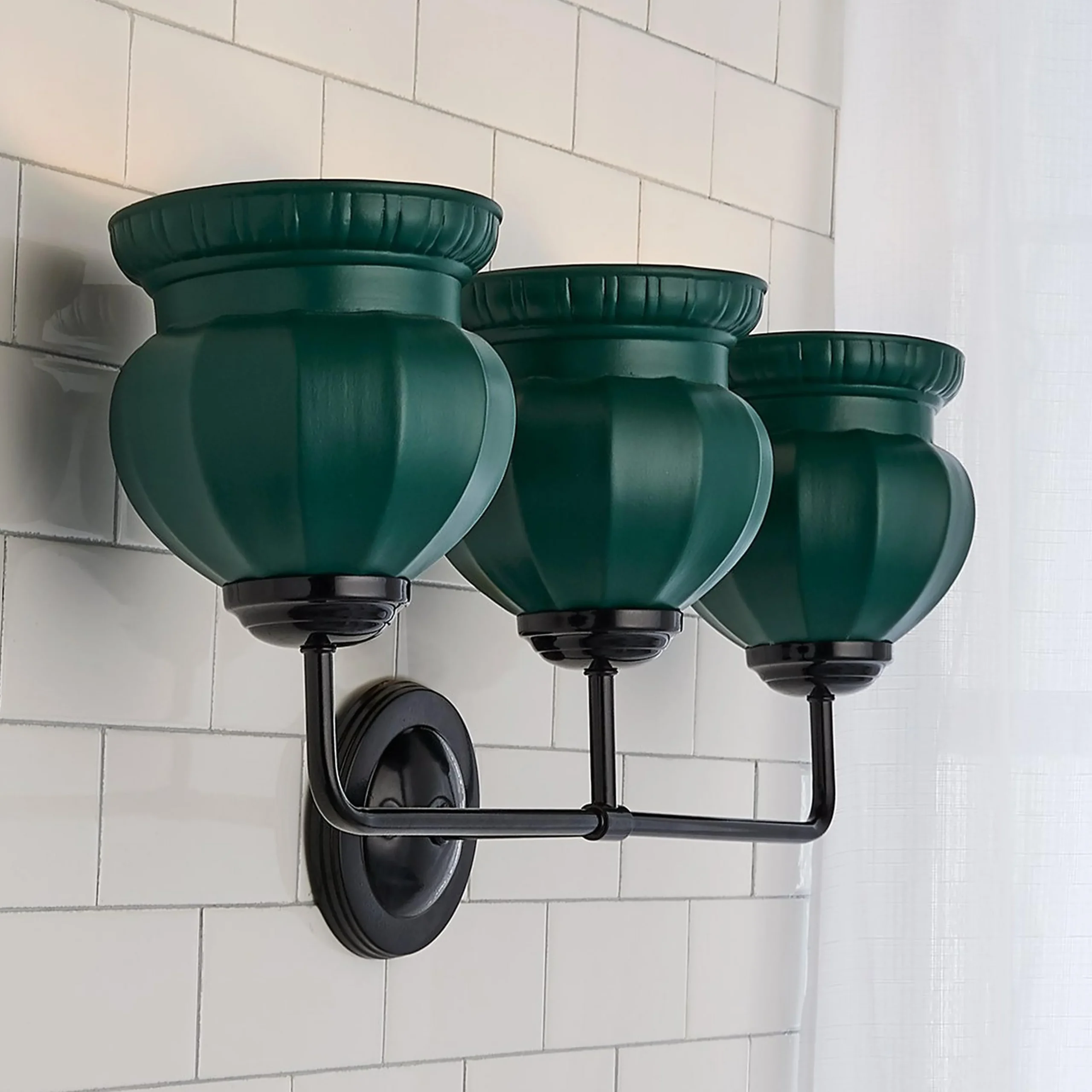 Chris Loves Julia Marlo Vanity Light - 3 Light - Ceramic