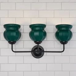 Chris Loves Julia Marlo Vanity Light - 3 Light - Ceramic
