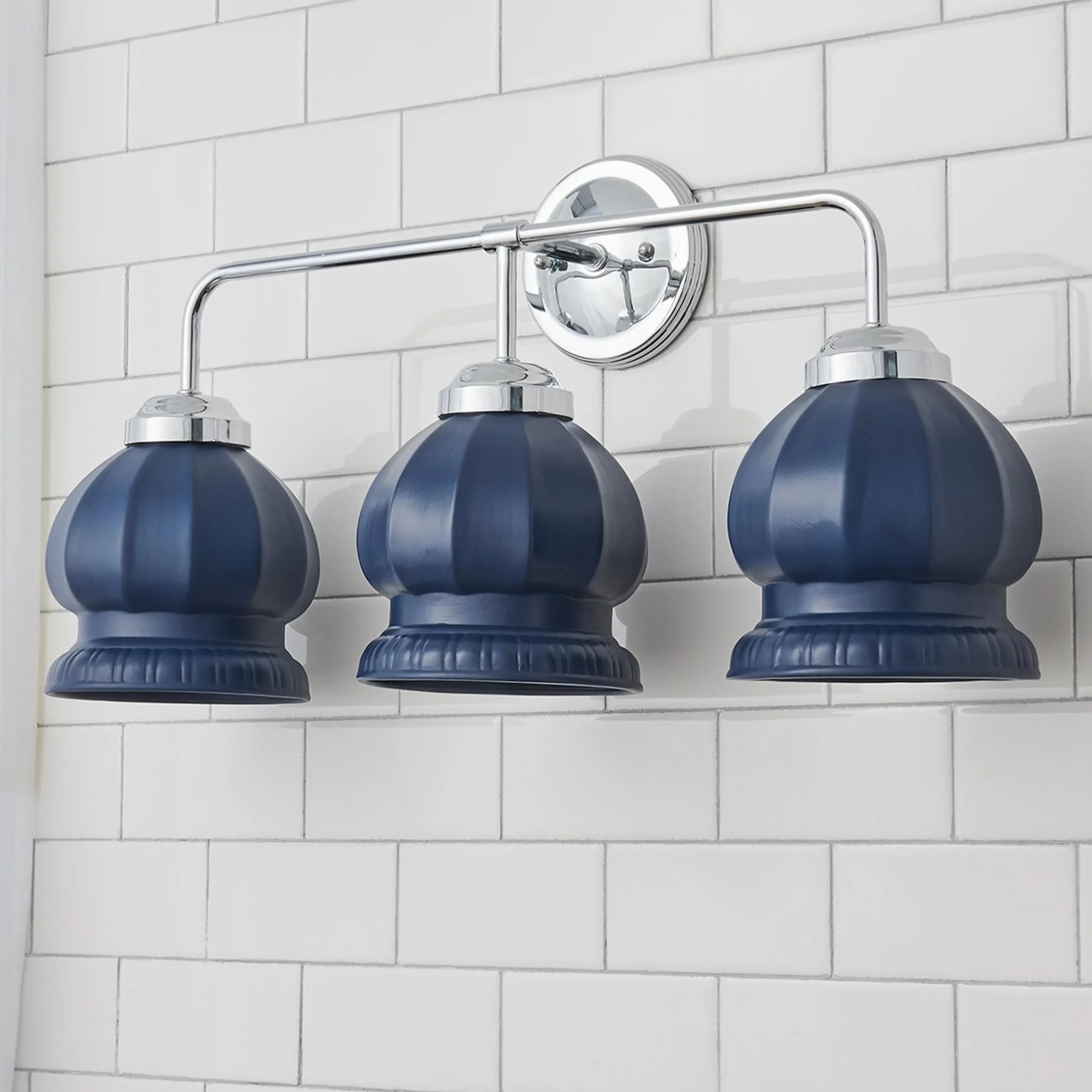 Chris Loves Julia Marlo Vanity Light - 3 Light - Ceramic