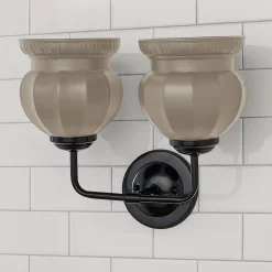 Chris Loves Julia Marlo Vanity Light - 2 Light - Ceramic
