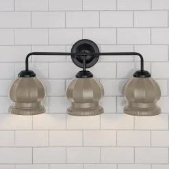 Chris Loves Julia Marlo Vanity Light - 3 Light - Ceramic