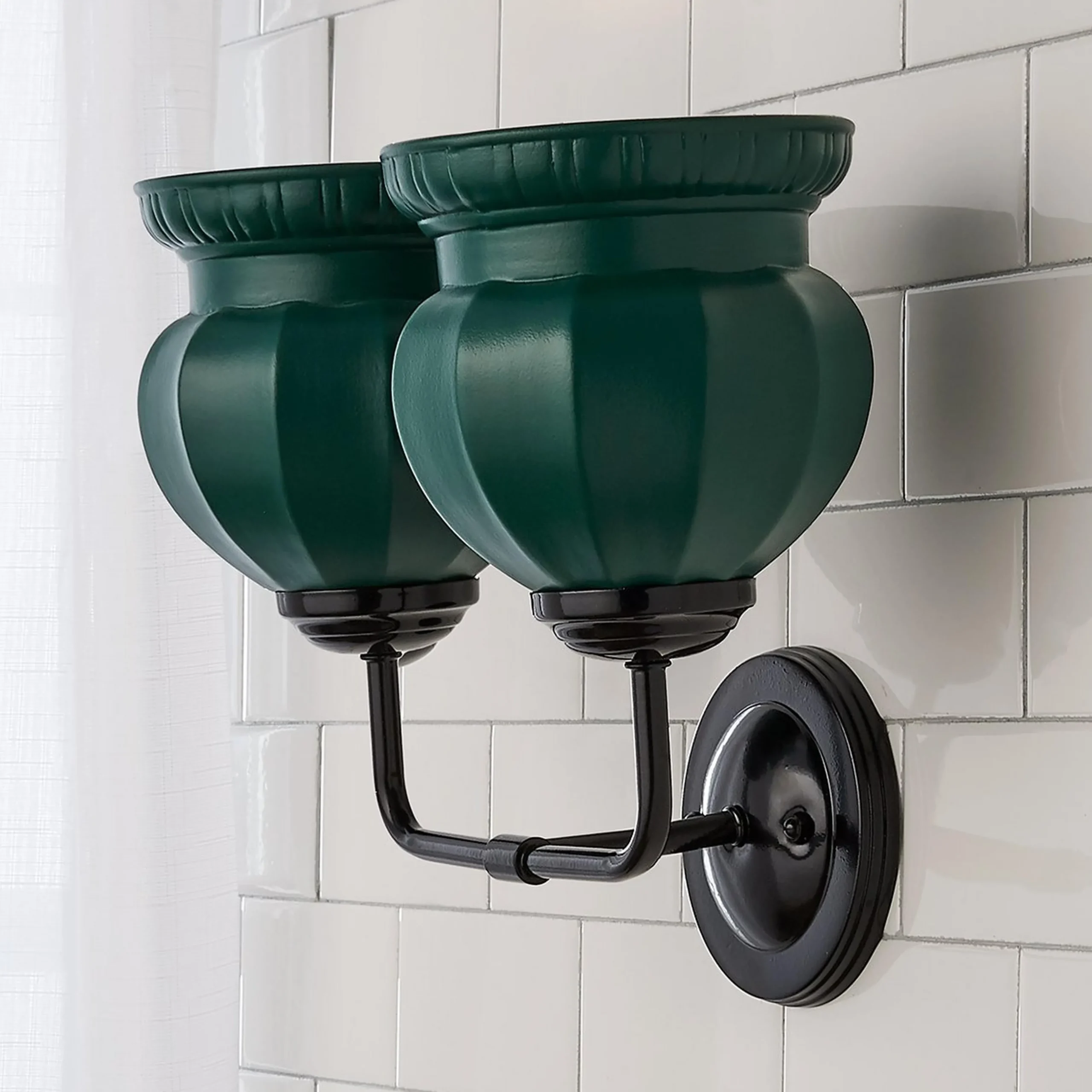 Chris Loves Julia Marlo Vanity Light - 2 Light - Ceramic