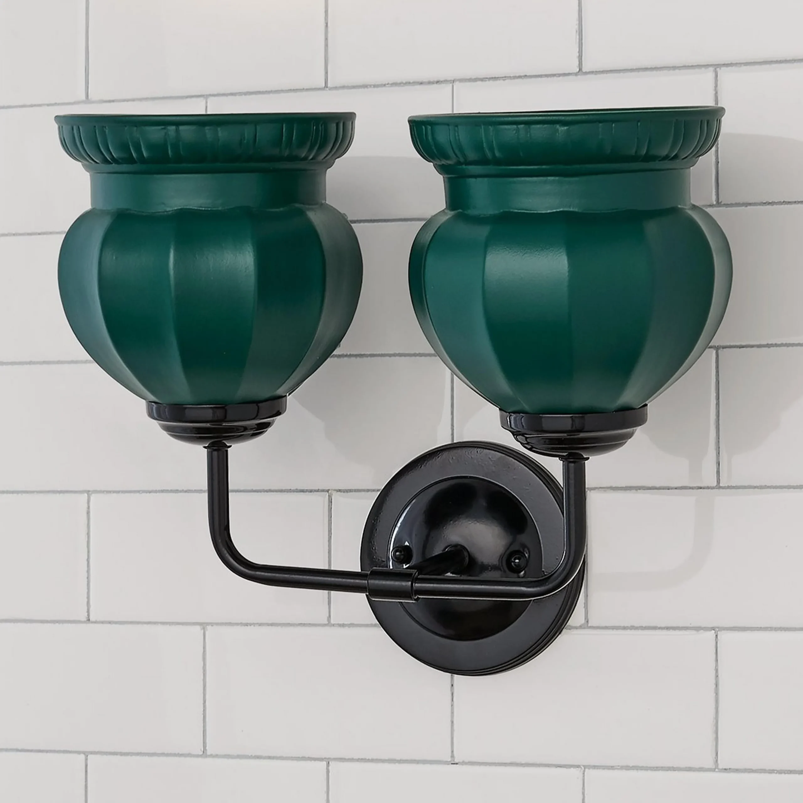 Chris Loves Julia Marlo Vanity Light - 2 Light - Ceramic