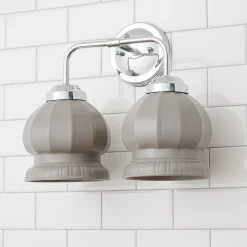 Chris Loves Julia Marlo Vanity Light - 2 Light - Ceramic