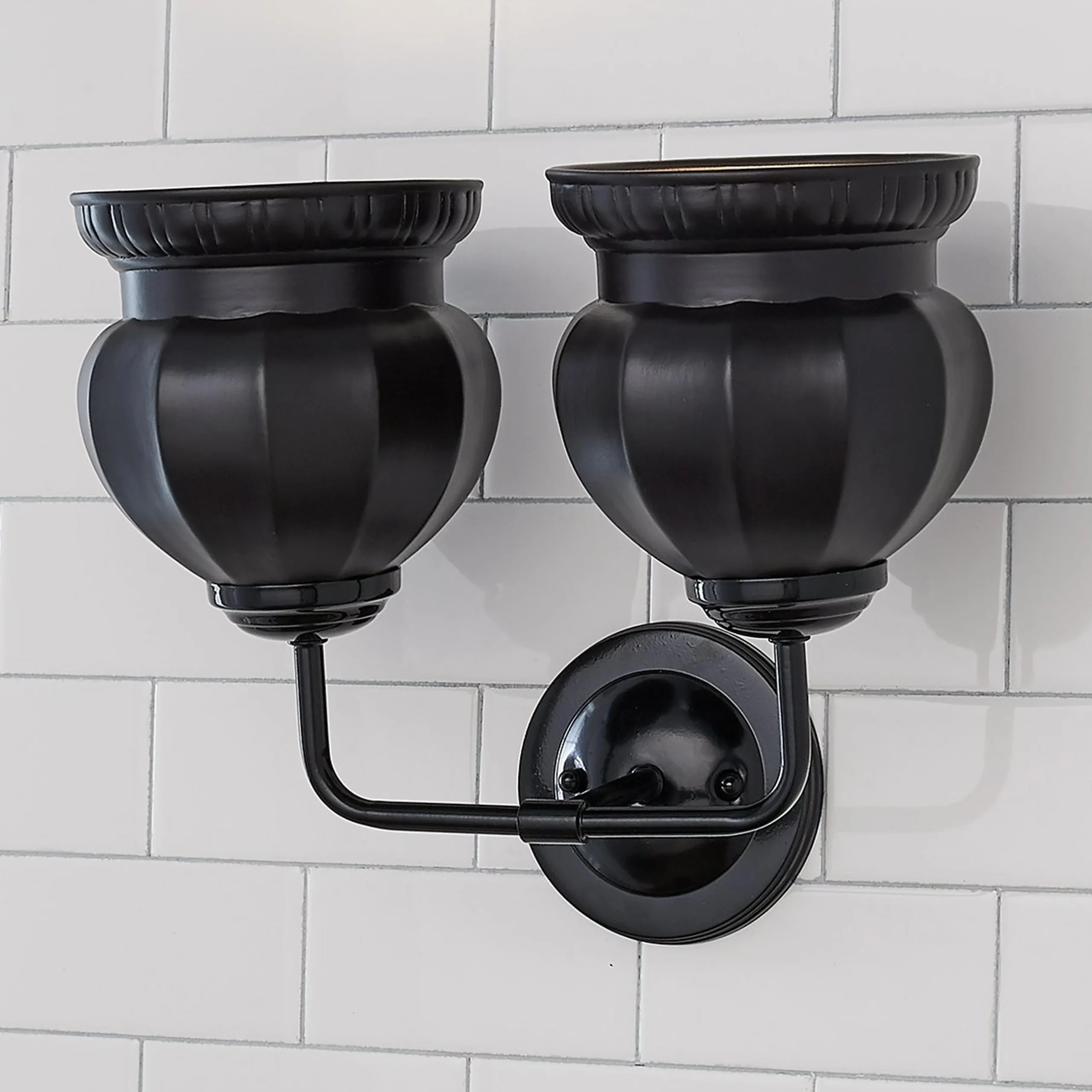 Chris Loves Julia Marlo Vanity Light - 2 Light - Ceramic