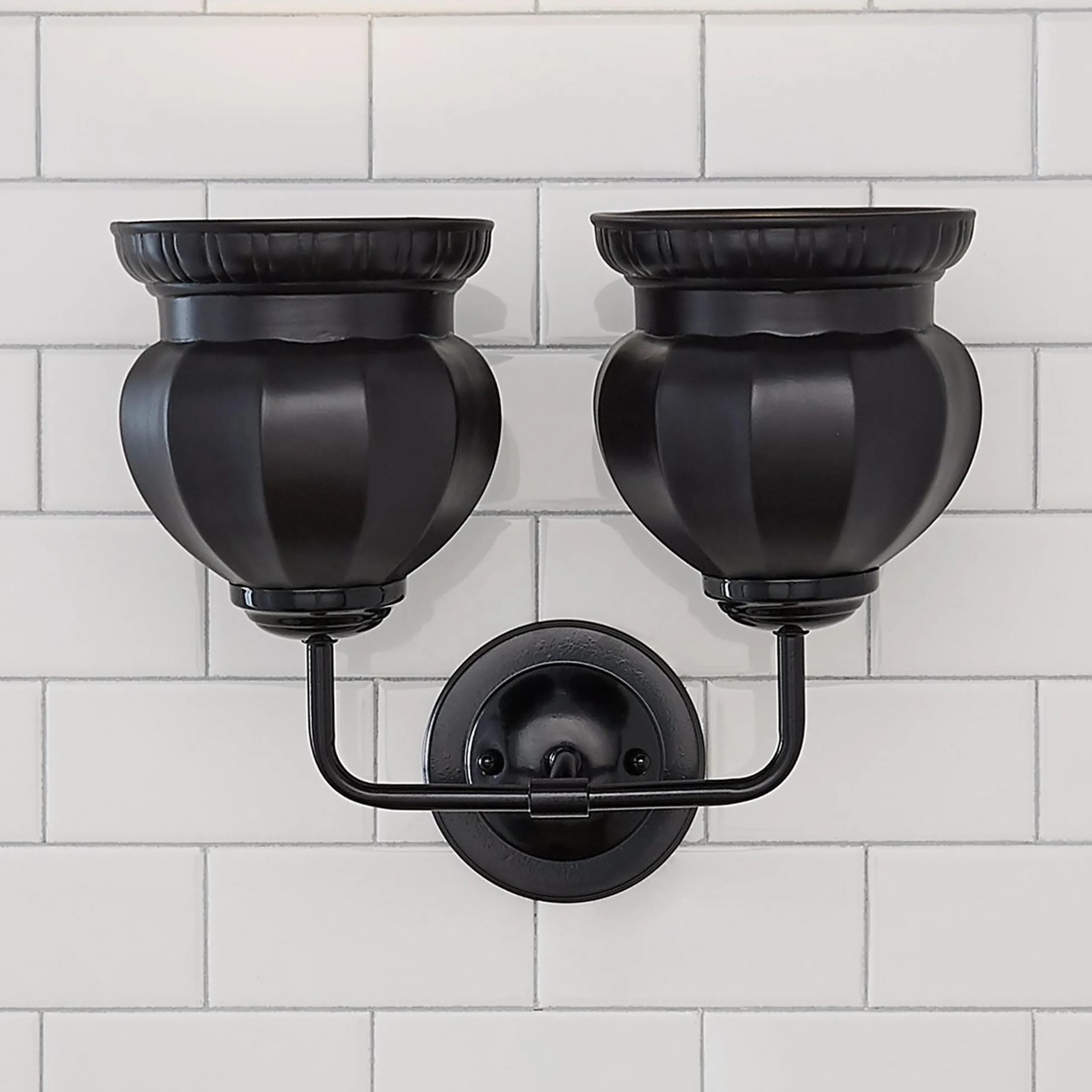 Chris Loves Julia Marlo Vanity Light - 2 Light - Ceramic