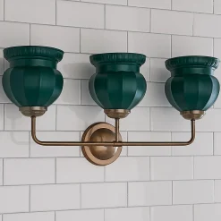 Chris Loves Julia Marlo Vanity Light - 3 Light - Ceramic