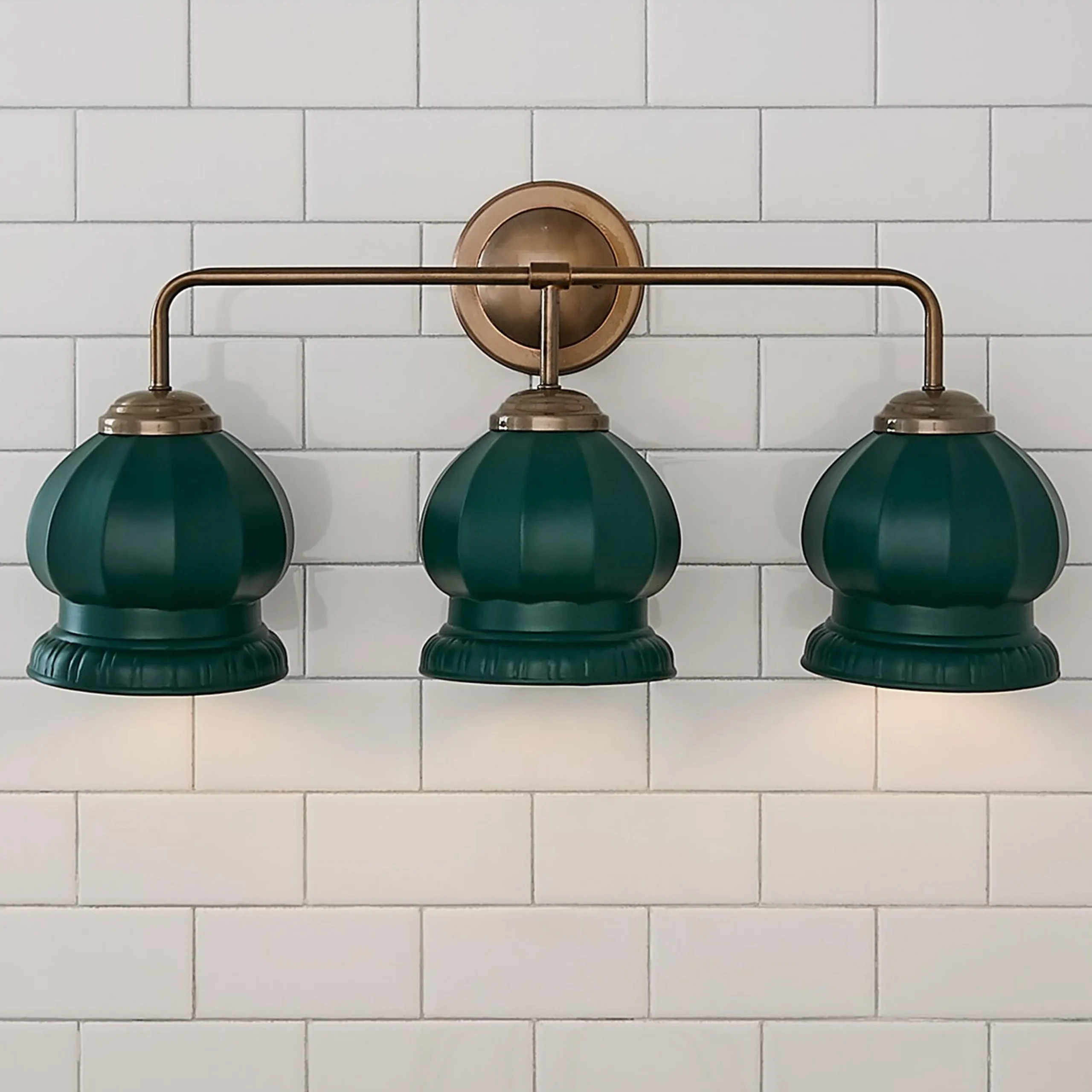 Chris Loves Julia Marlo Vanity Light - 3 Light - Ceramic