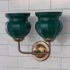 Chris Loves Julia Marlo Vanity Light - 2 Light - Ceramic