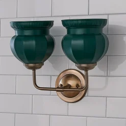 Chris Loves Julia Marlo Vanity Light - 2 Light - Ceramic