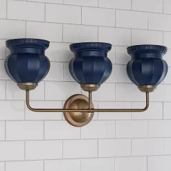 Chris Loves Julia Marlo Vanity Light - 3 Light - Ceramic