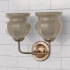 Chris Loves Julia Marlo Vanity Light - 2 Light - Ceramic
