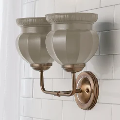 Chris Loves Julia Marlo Vanity Light - 2 Light - Ceramic