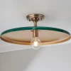 Chris Loves Julia Victor Semi-Flush Ceiling Light