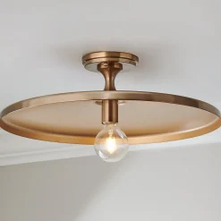 Chris Loves Julia Victor Semi-Flush Ceiling Light