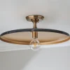 Chris Loves Julia Victor Semi-Flush Ceiling Light