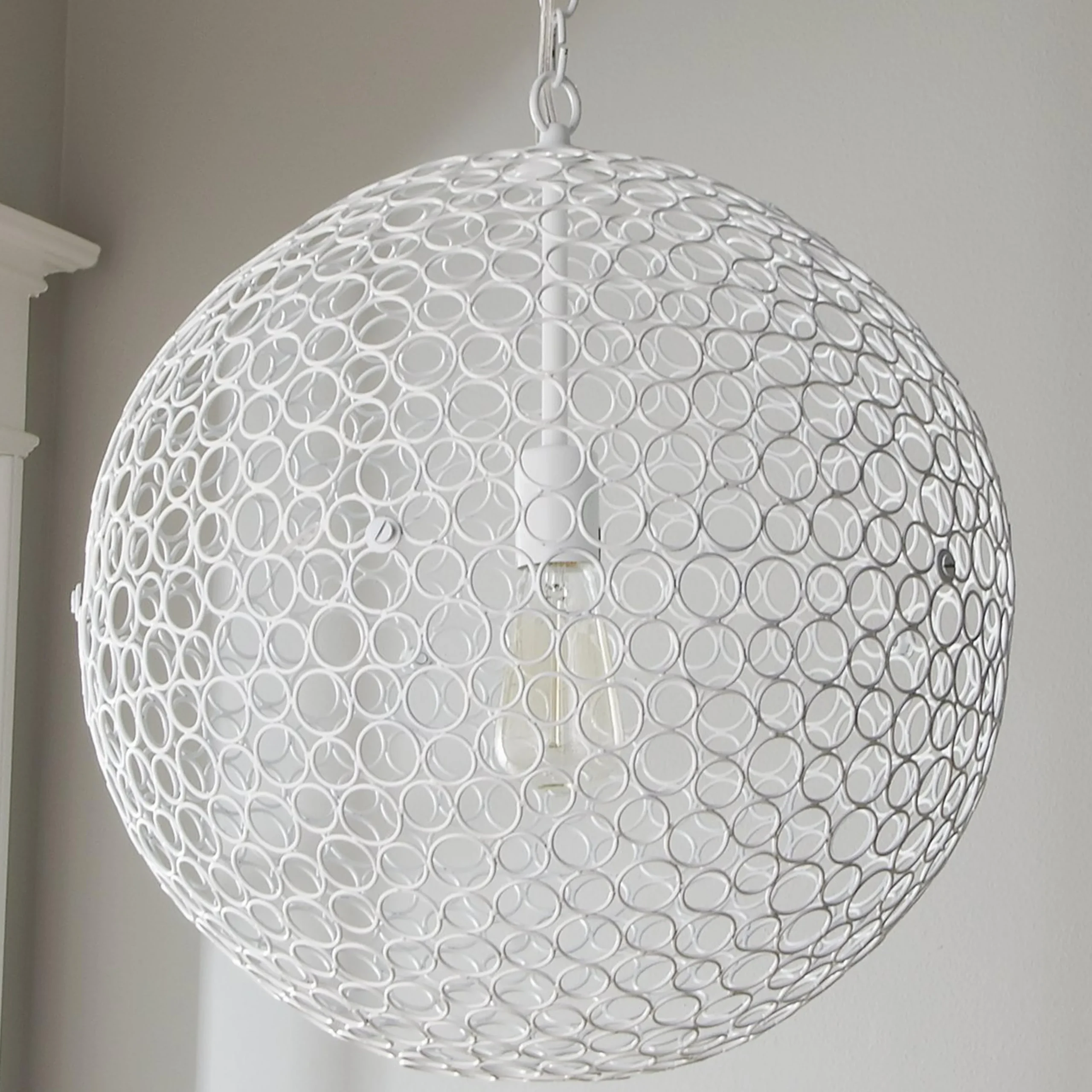 Circles Sphere Pendant - Large