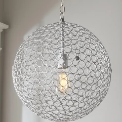 Circles Sphere Pendant - Medium