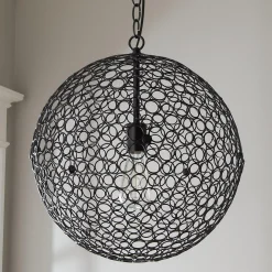 Circles Sphere Pendant - Medium