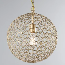 Circles Sphere Pendant - Small