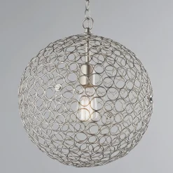 Circles Sphere Pendant - Small
