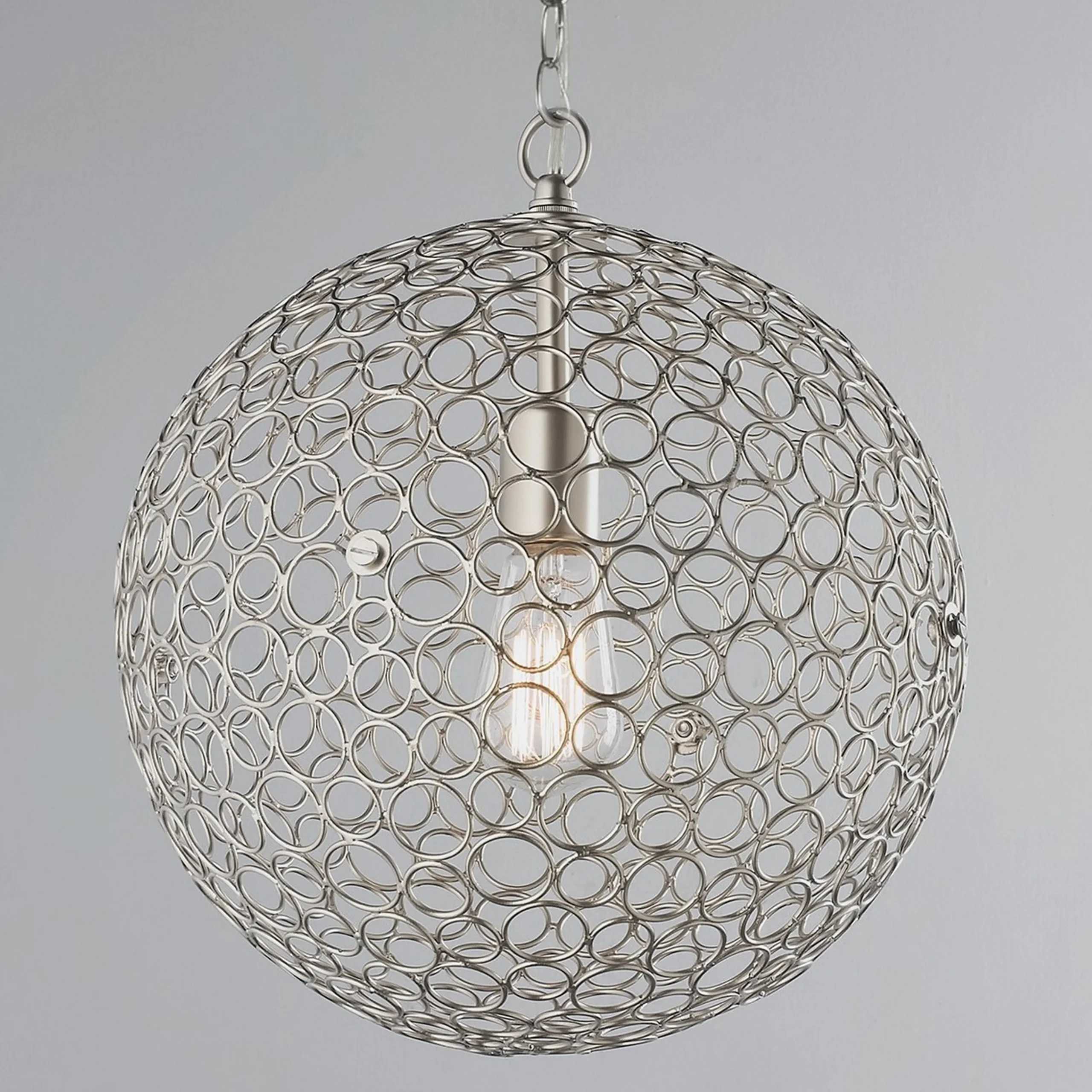 Circles Sphere Pendant - Small