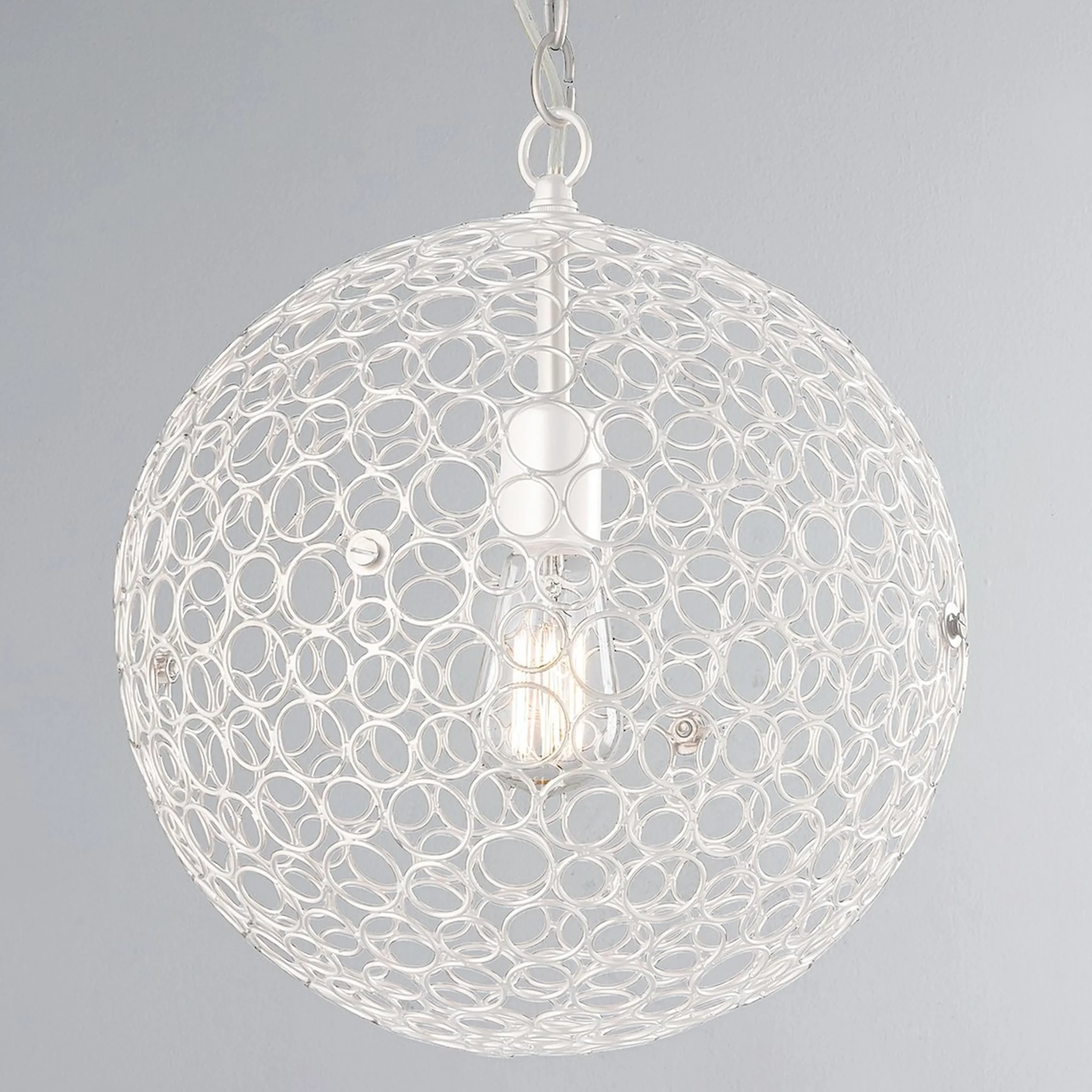 Circles Sphere Pendant - Small