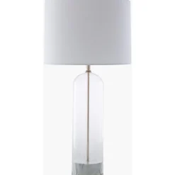 Clara Table Lamp - Faux Marble