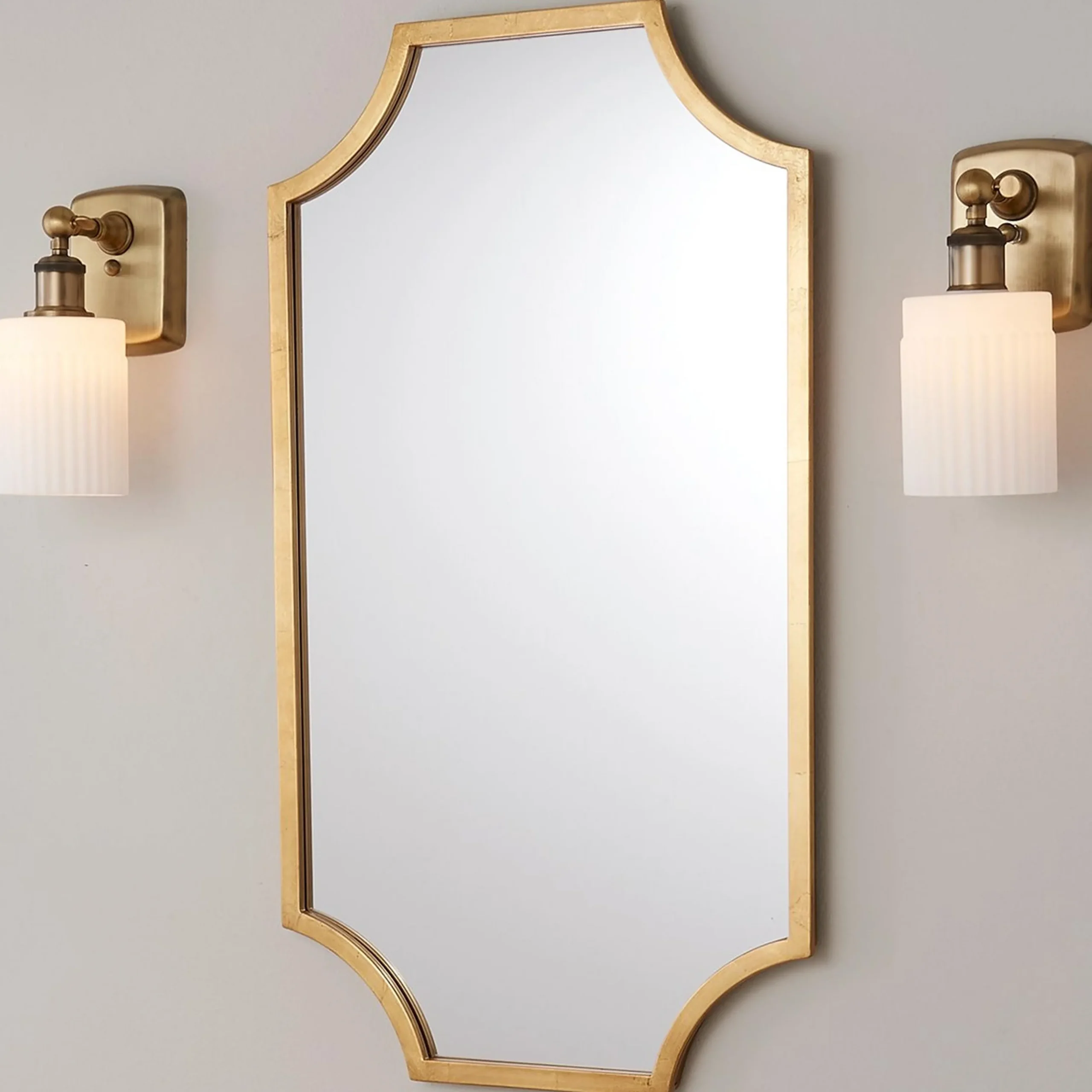Classic Cut Corner Mirror