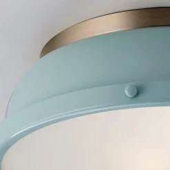 Classic Dome Enameled Ceiling Light
