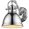 Classic Dome Shade Bath Sconce