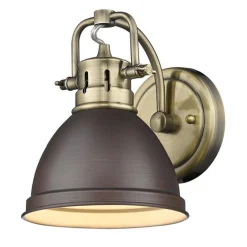 Classic Dome Shade Bath Sconce