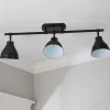 Classic Dome Shade Metal Track Light