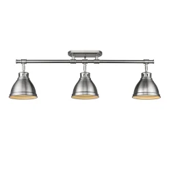 Classic Dome Shade Metal Track Light