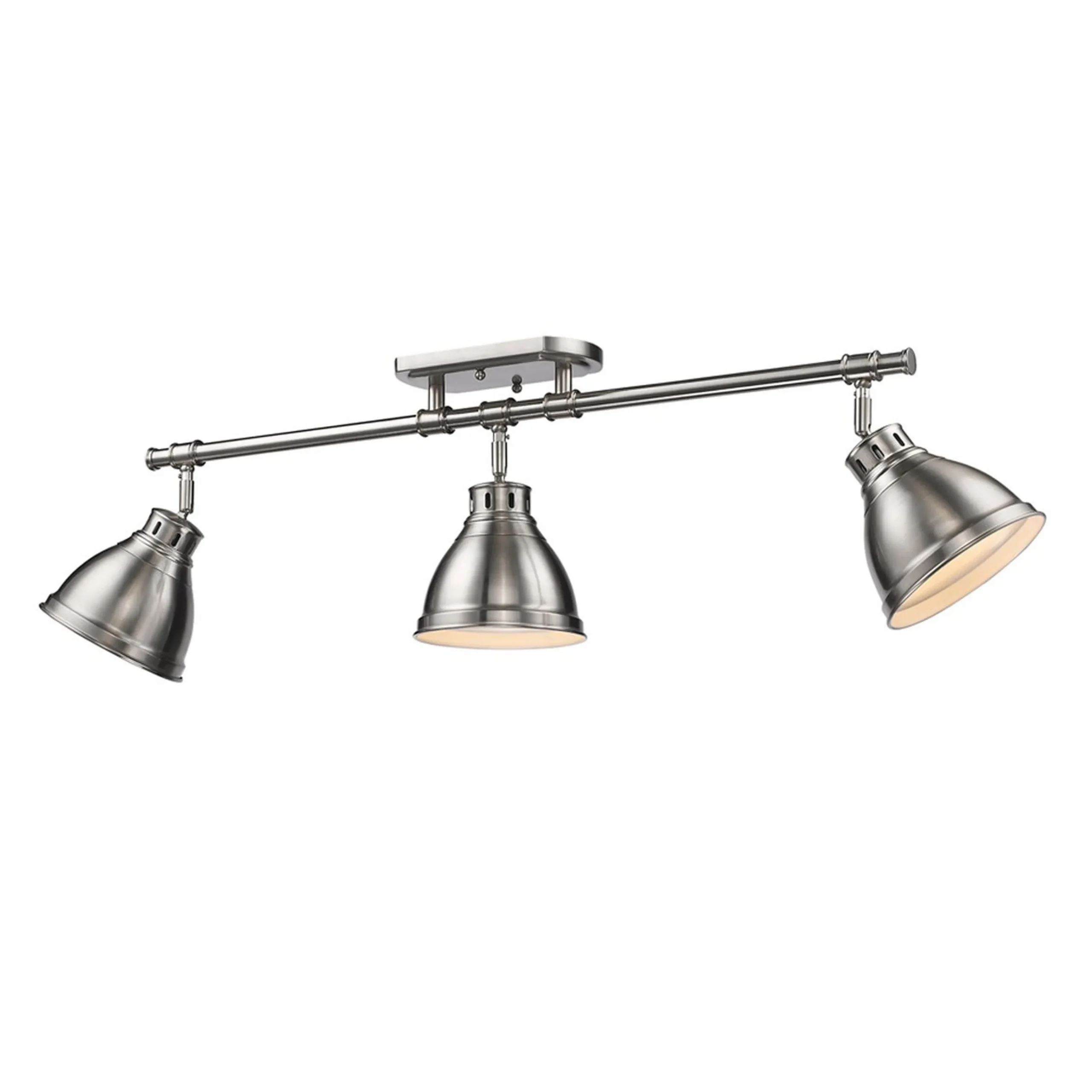 Classic Dome Shade Metal Track Light