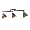 Classic Dome Shade Metal Track Light