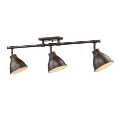 Classic Dome Shade Metal Track Light
