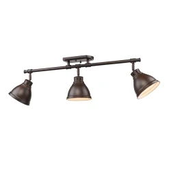 Classic Dome Shade Metal Track Light