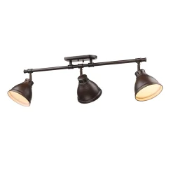 Classic Dome Shade Metal Track Light